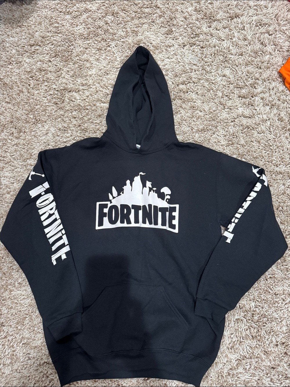 Fortnite Black Logo Hoodie